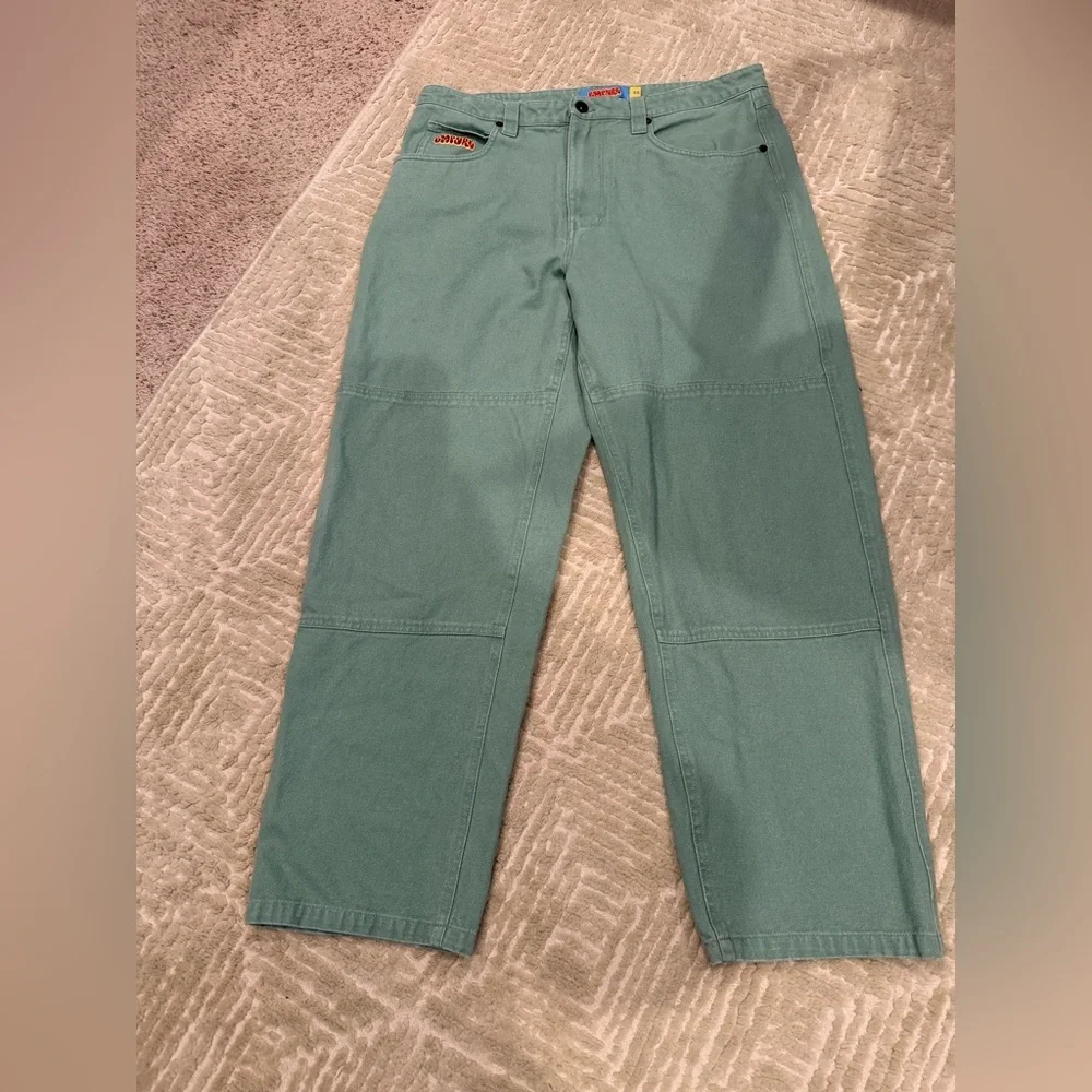 GMPYRE Green Workwear Style Pants - Picture 1 of 7